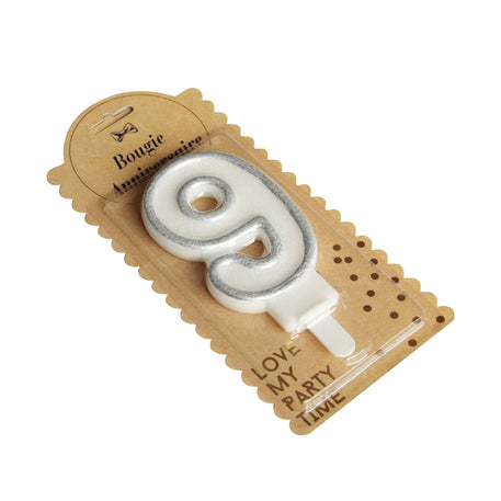 Candelina bordo silver - 9