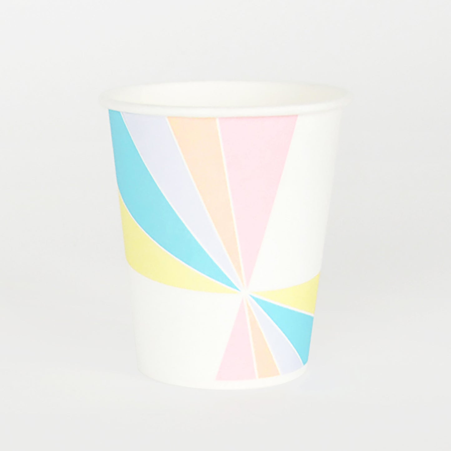 8 bicchieri in carta - pastel
