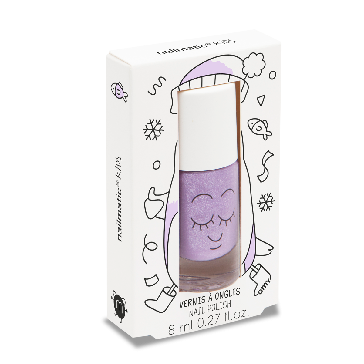 Smalto - piglou lilla glitter