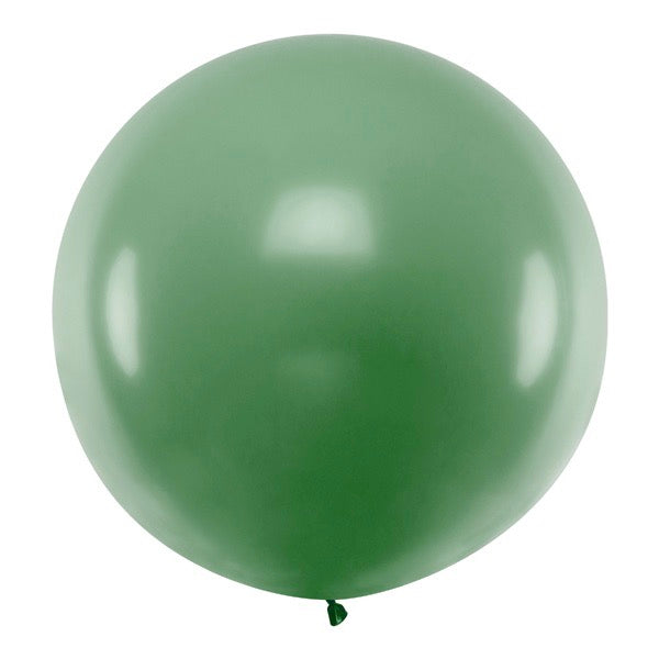palloncino gigante 100cm - verde bosco