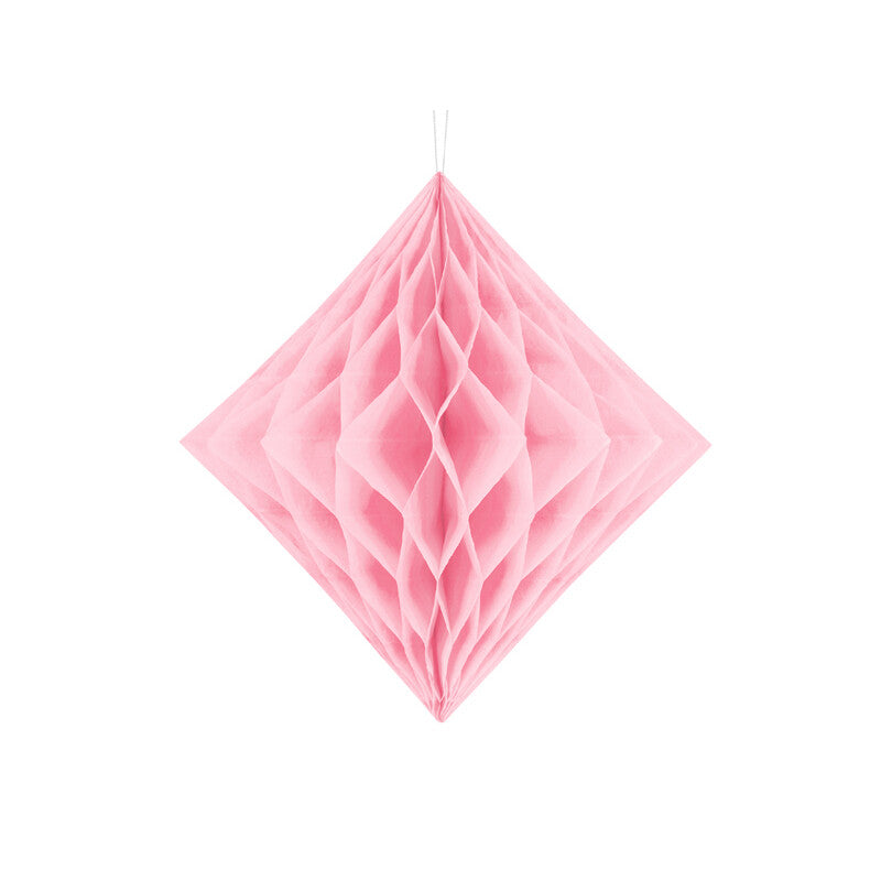 diamante decorativo 30cm - rosa