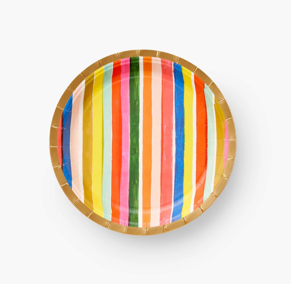 10 piattini in carta - feliz plate