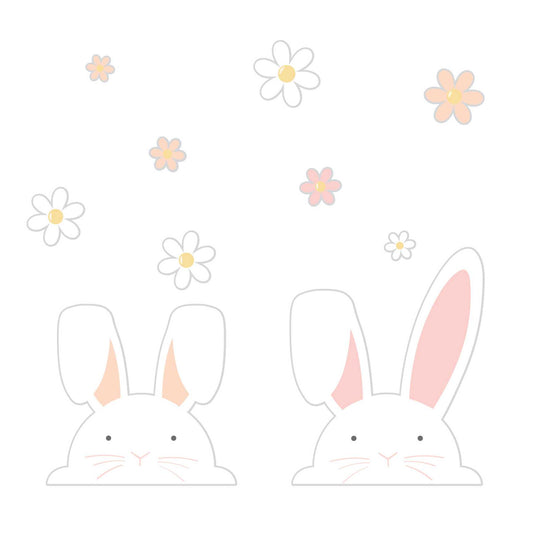 backdrop decorativo - coniglietti
