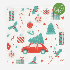 20 tovaglioli in carta - santa car
