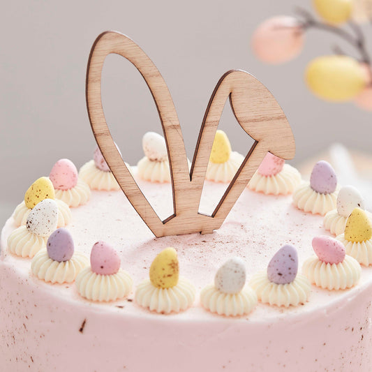 cake topper - orecchie coniglio