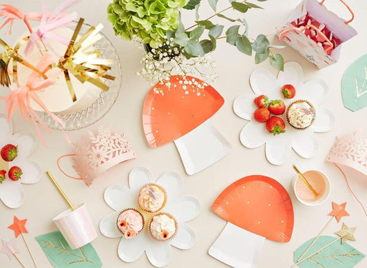 festa a tema Cappuccetto Rosso allestimento per compleanno bambini