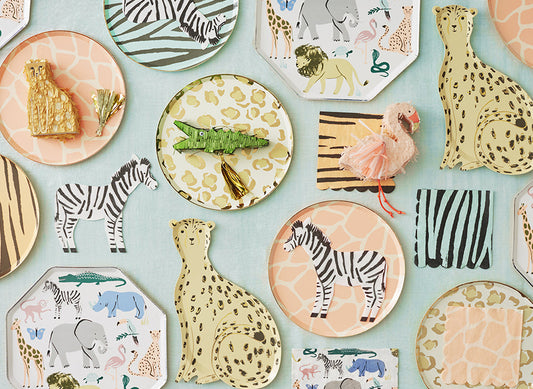 festa a tema safari per bambini allestimento