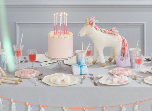 festa a tema unicorno allestimento bambina