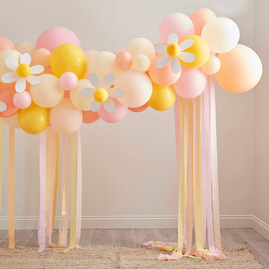 arco di palloncini fai da te per feste