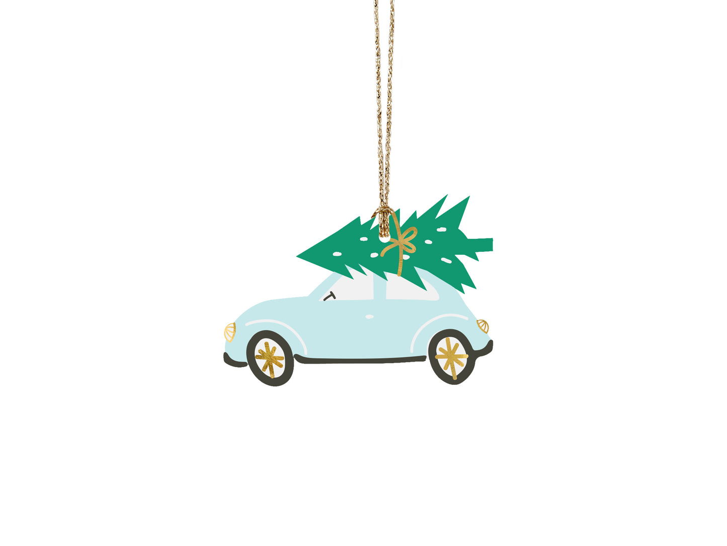 12 gift tags - Mix Christmas