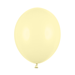 5 Palloncini GRANDE 30cm - Giallo Pastello Opaco