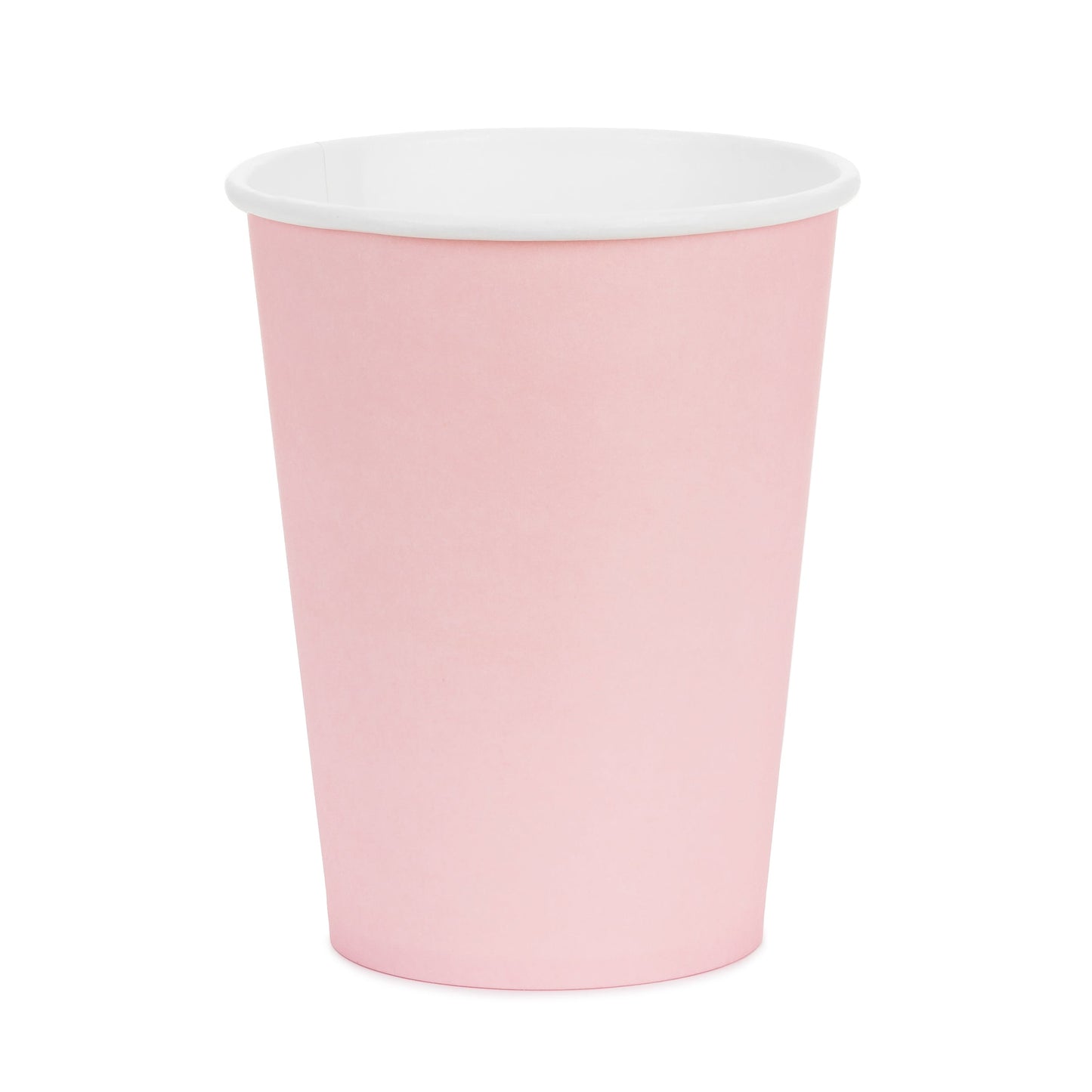 6 bicchieri in carta - Tinta Unita - Rosa Pastello