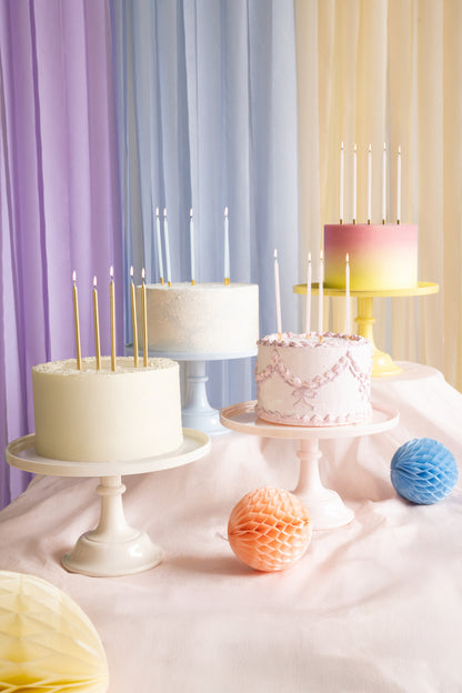 Alzatina per torta - Rosa baby