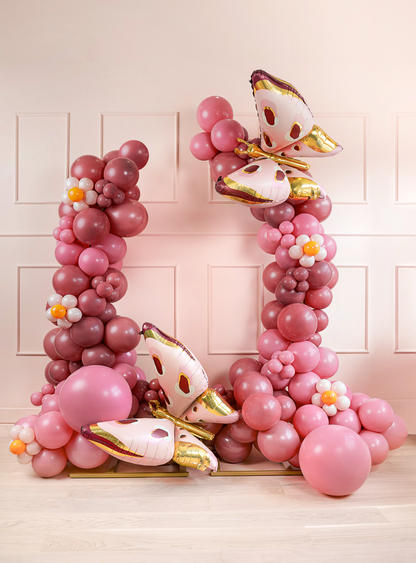 5 MINI Palloncini 12cm - Bordeaux Vinaccia