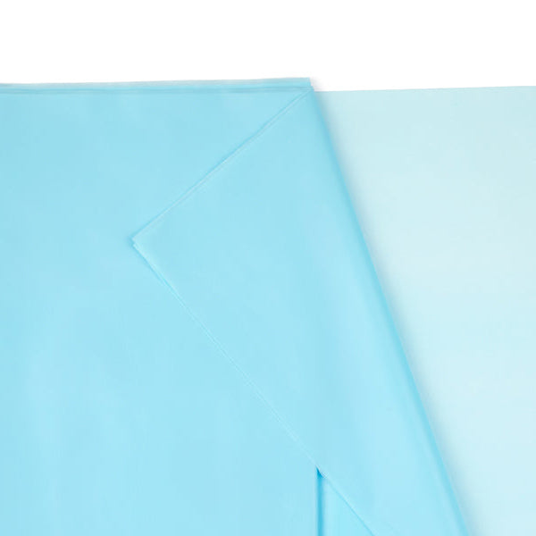 Tovaglia Rettangolare in plastica - Azzurro Confetto 137x183 cm