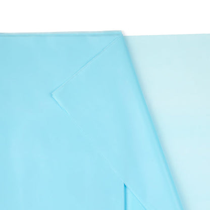 Tovaglia Rettangolare in plastica - Azzurro Confetto 137x183 cm