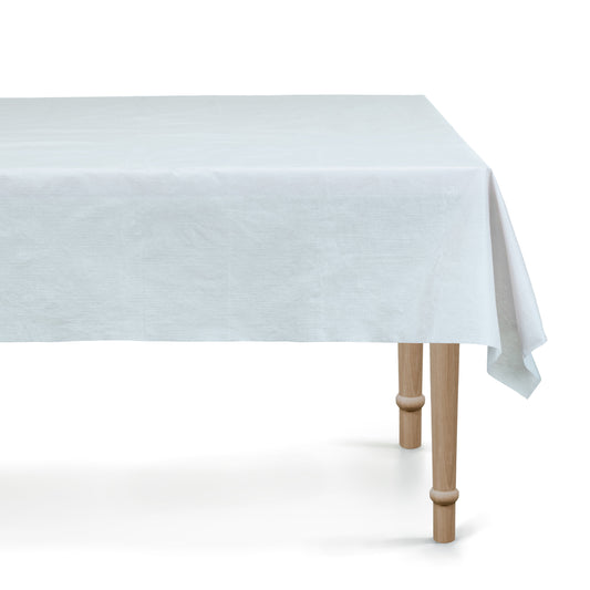 Tovaglia misto cotone - Azzurro Pastello 120x180 cm