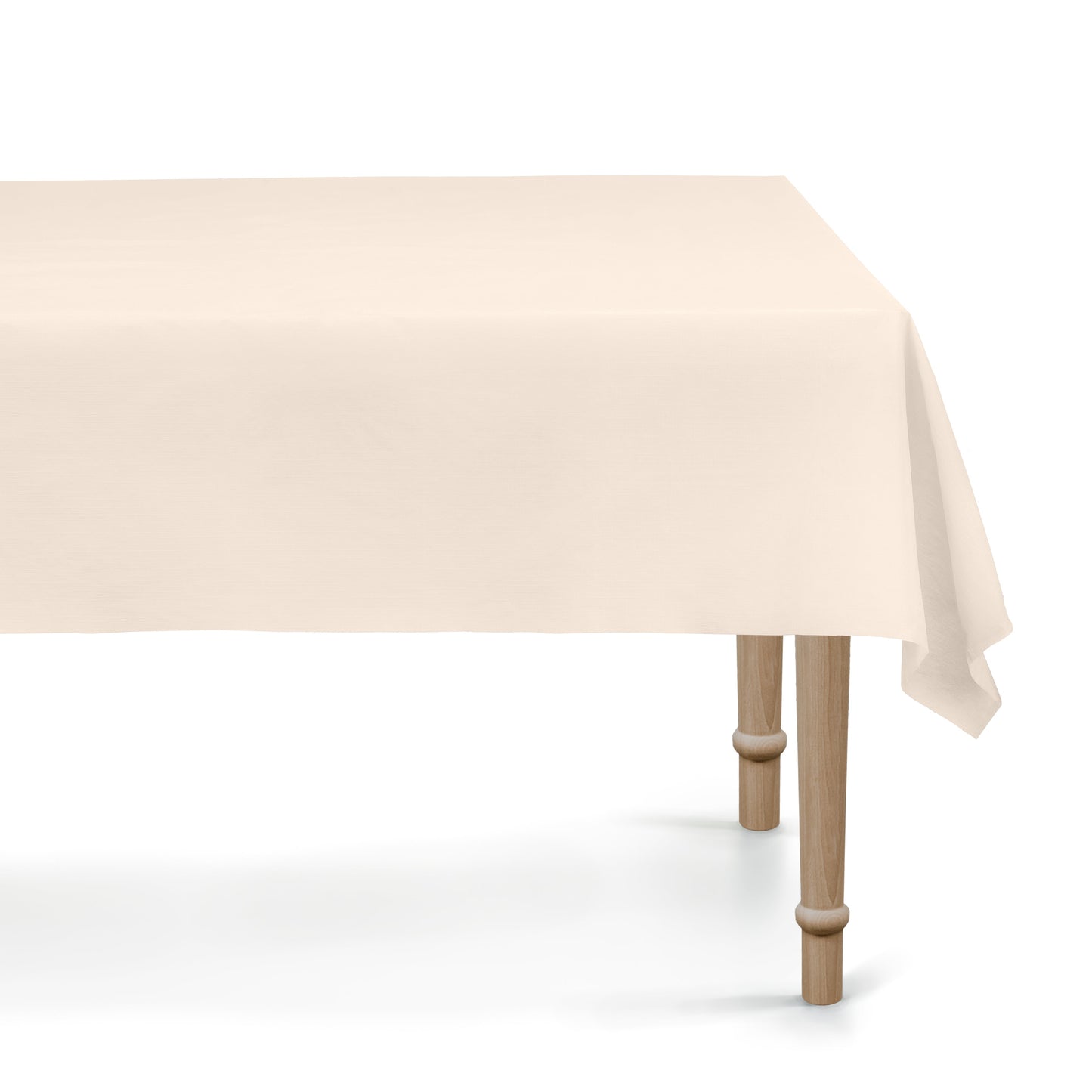 Tovaglia Rettangolare in plastica - Beige 137x183 cm