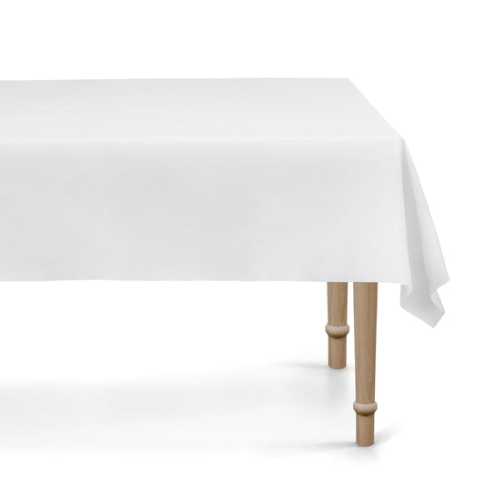 Tovaglia Rettangolare in plastica - Bianco 137x183 cm
