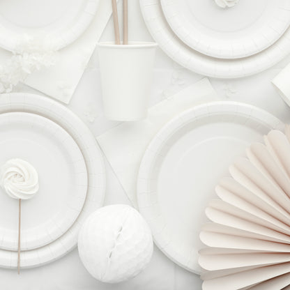 Tovaglia Rettangolare in plastica - Bianco 137x183 cm