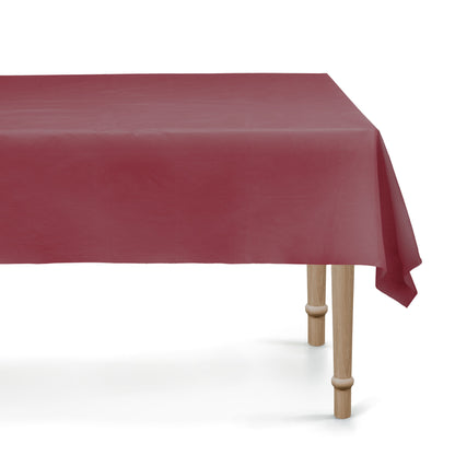 Tovaglia Rettangolare in plastica - Bordeaux 137x183 cm