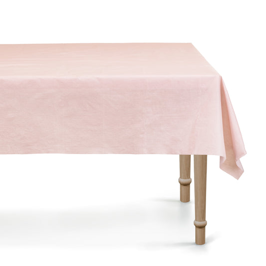 Tovaglia misto cotone - Rosa Pastello 120x180 cm