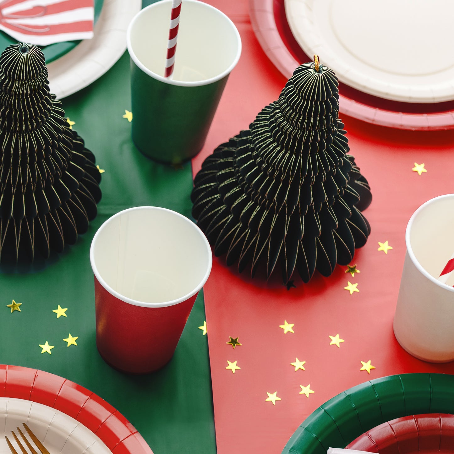 Tovaglia Rettangolare in plastica - Rosso 137x183 cm