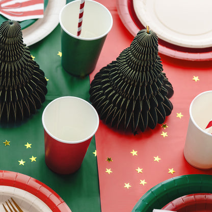 Tovaglia Rettangolare in plastica - Rosso 137x183 cm