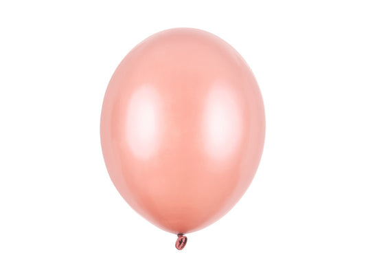 5 Palloncini GRANDE 30cm - Oro Rosa Metallizzato