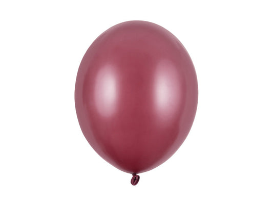 5 Palloncini GRANDE 30cm - Prugna Metallizzato