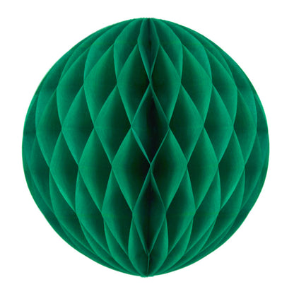 Sfera decorativa in carta 12cm - Verde Abete