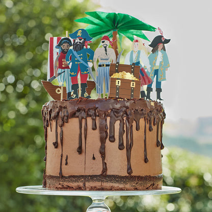 Cake topper - Isola dei Pirati