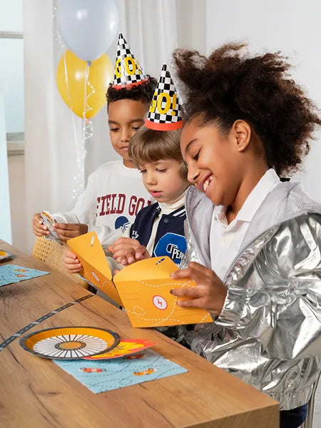 12 biglietti d'invito per il 6° compleanno dei bambini, sesto compleanno, auto da corsa, con 12 buste, 12 sacchetti e 12 adesivi, 12 blocchi 12 biglietti d'invito per il 6° compleanno dei bambini, sesto compleanno, auto da corsa, con 12 buste, 12 sacchetti e 12 adesivi, 12 blocchi