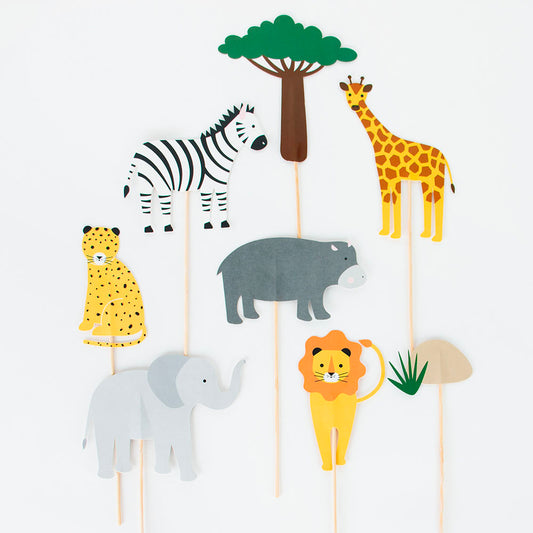 Cake Topper - Safari