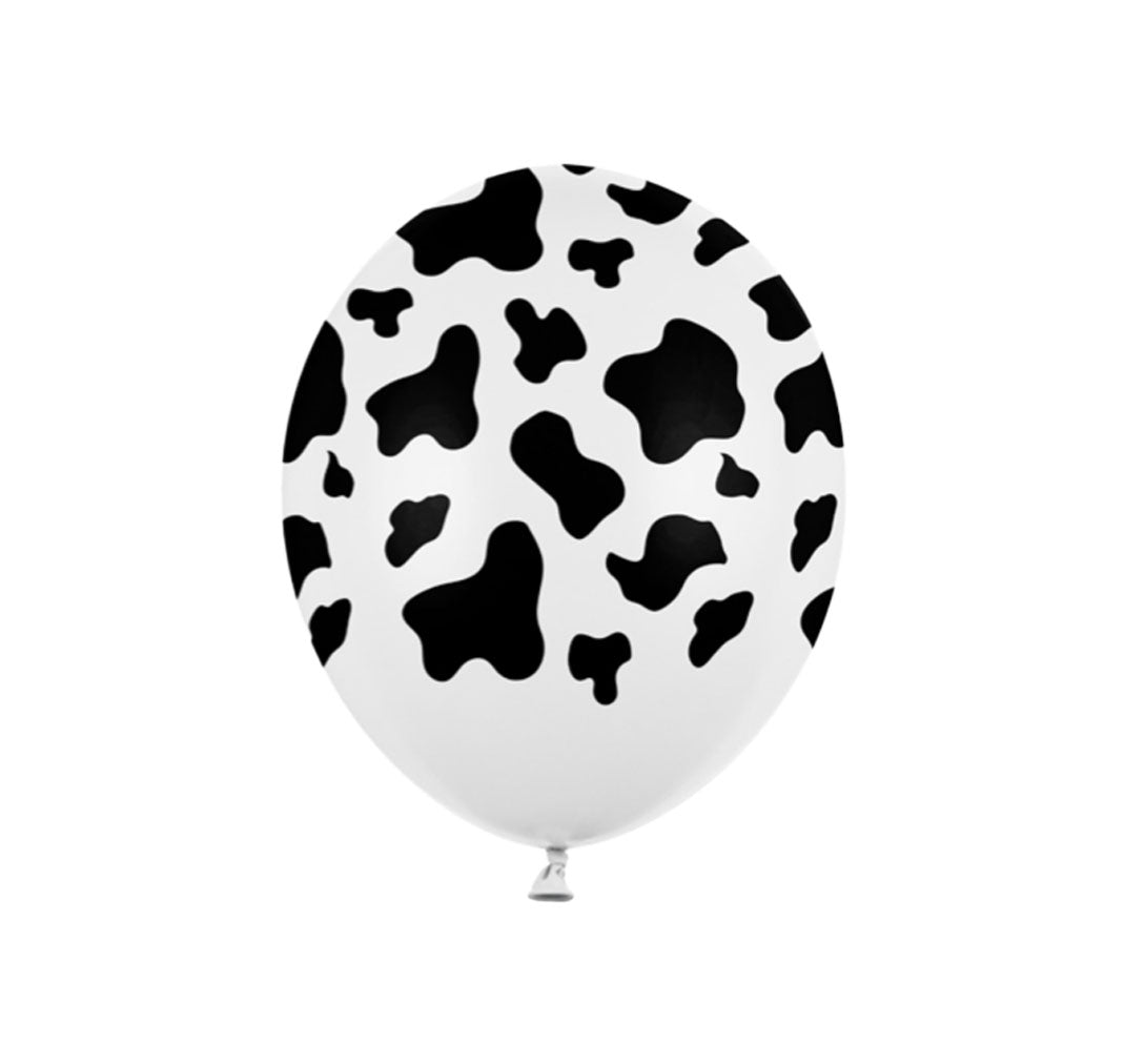 Palloncino GRANDE 30cm - stampa mucca