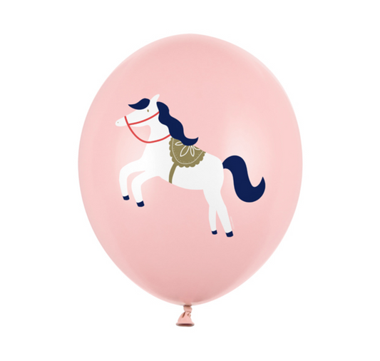 Palloncino GRANDE 30cm - stampa cavallino