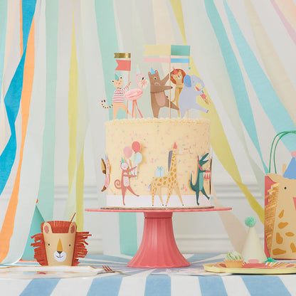 Decorazioni per Torta e Topper - Animal Parade