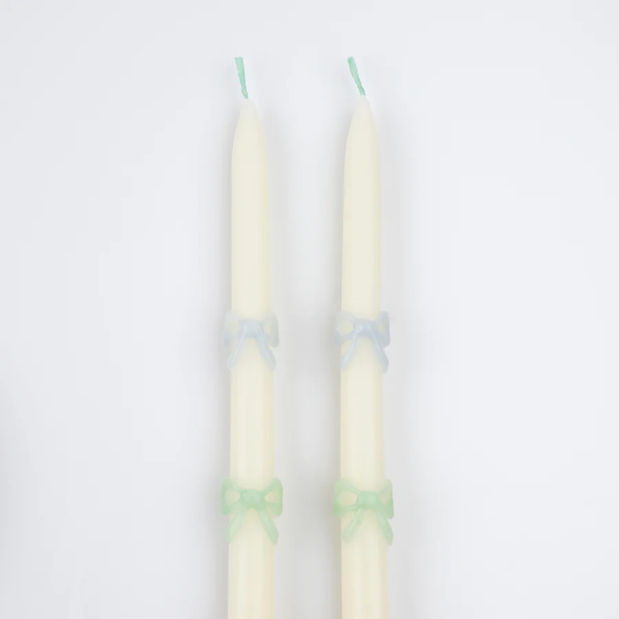 Candele Lilla 2,2x18cm - Confezione Da 8 Pezzi, Paraffina, Durata 8 Ore - Foto 4