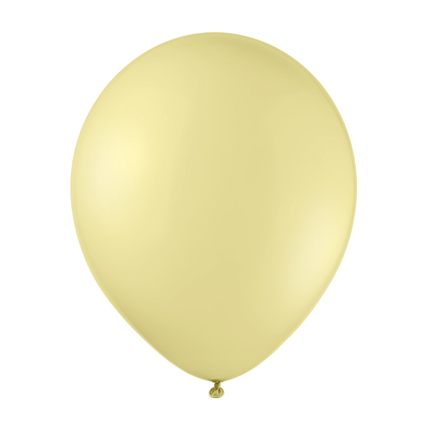Palloncino GRANDE 30cm - Giallo Pastello Opaco