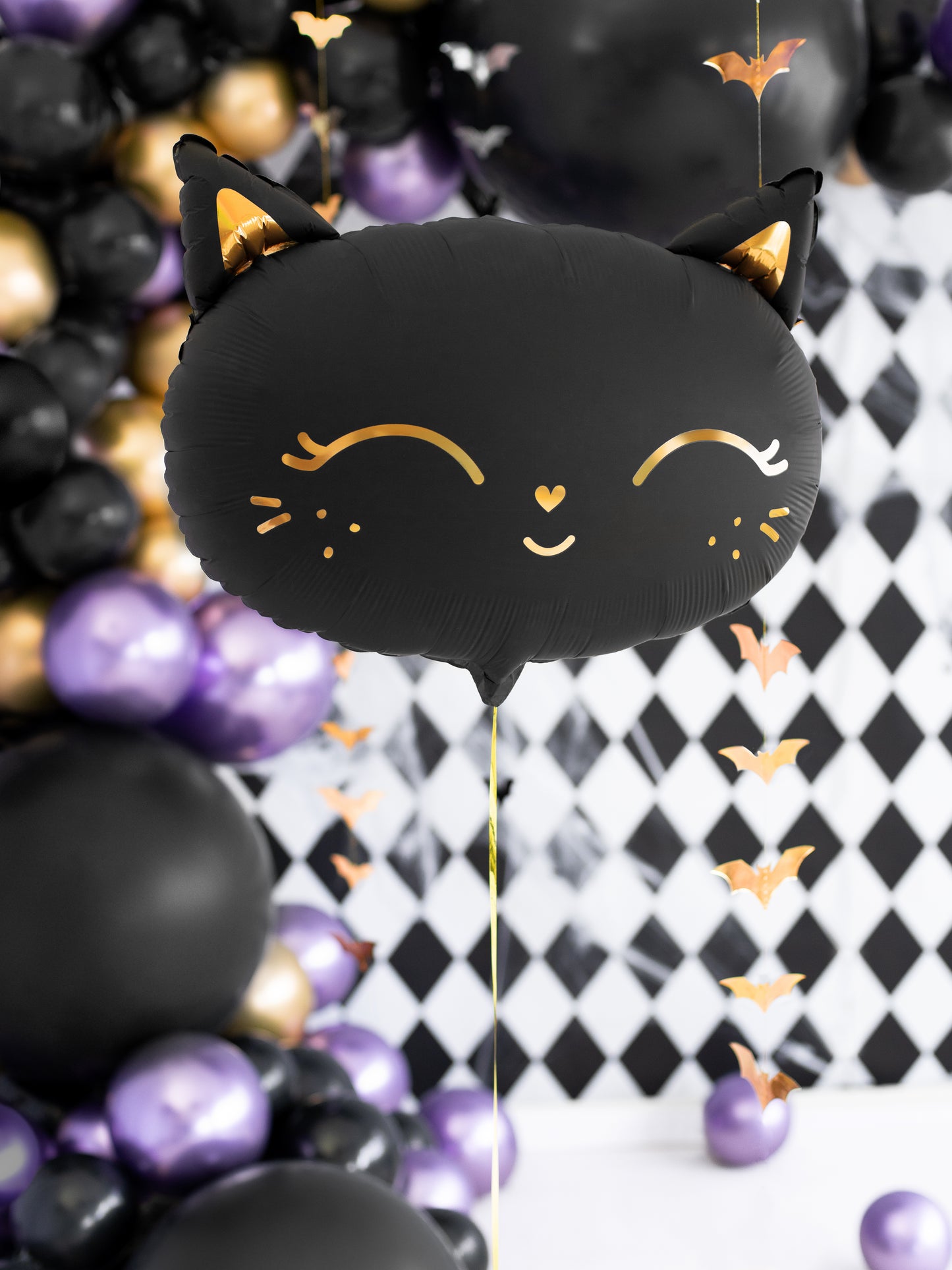 palloncino mylar - Gattino Nero