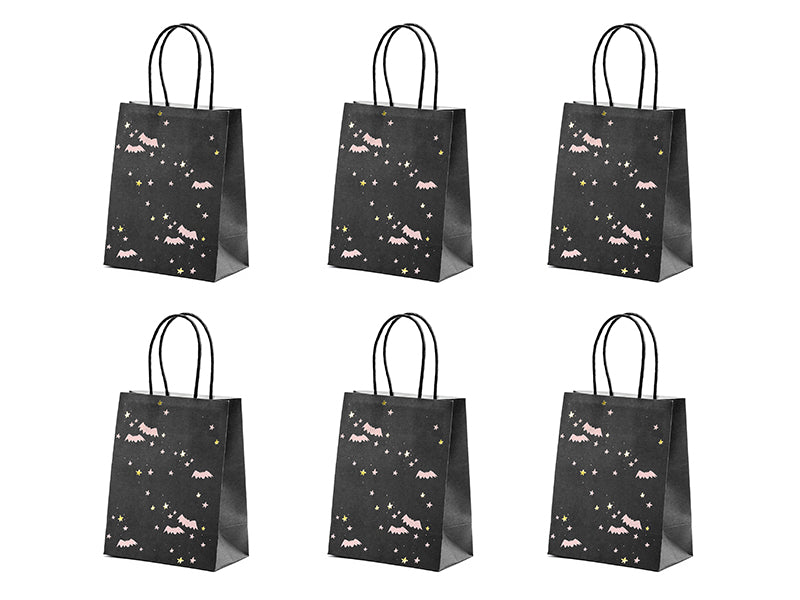 Party Bag - Pipistrelli rosa e oro