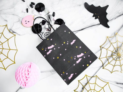 Party Bag - Pipistrelli rosa e oro