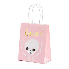 Party Bag  - Scheletro Halloween Rosa