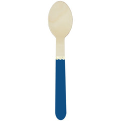 8 Cucchiai in legno - Blu Majorelle