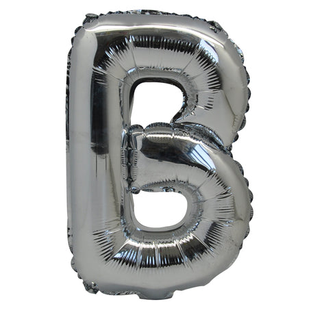 LETTERA ARGENTO "B"- Foil Balloon