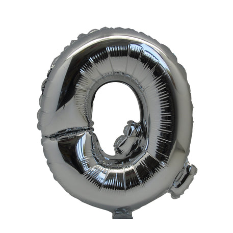 LETTERA ARGENTO "Q" – Foil Balloon