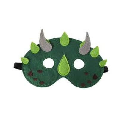 maschera in feltro - dinosauro