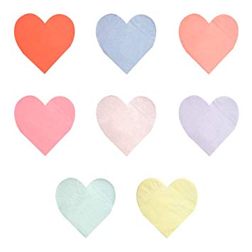 20 tovaglioli in carta - cuore