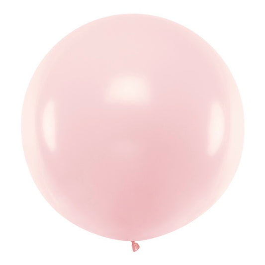 palloncino gigante 100cm - rosa pastello