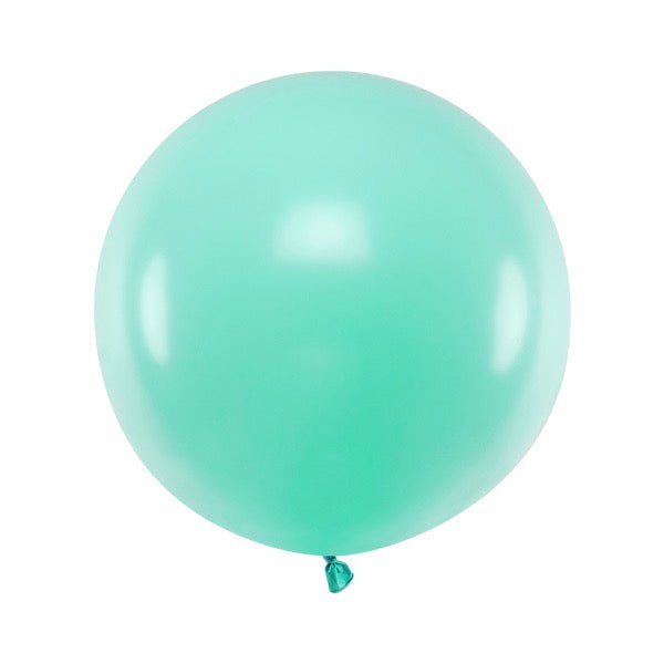 palloncino gigante 60 cm - menta pastello